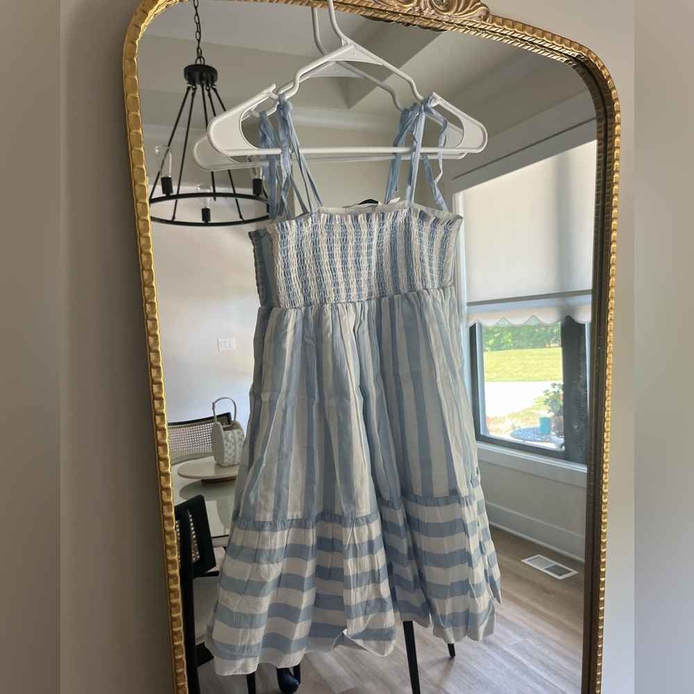 Worn once striped Janie and Jack dress